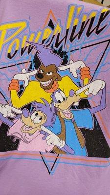 Can't believe what I found here! Power line concert t shirt fromm goofy movie