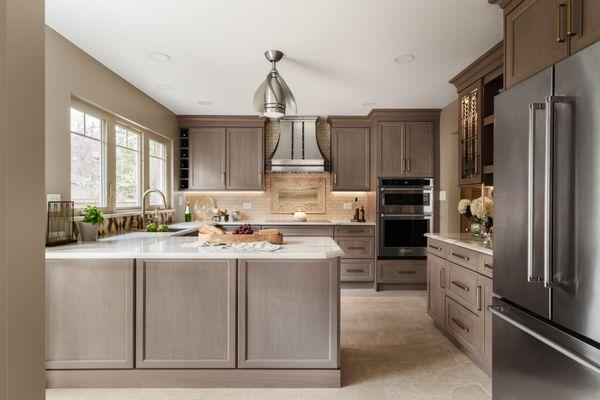 Tuscany inspired kitchen remodel in Morton Grove