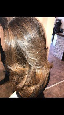 Caramel Balayage