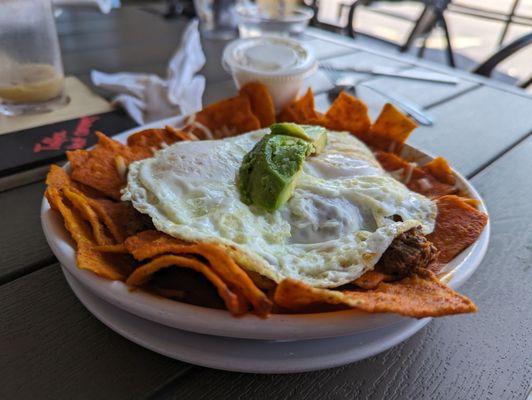 Barbacoa chilaquiles