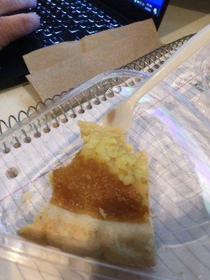 Buttermilk Chess Pie Slice