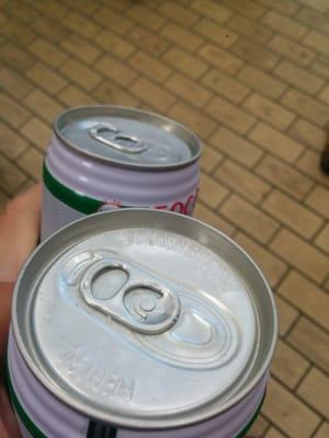 Only one shitty brand of Coconut water and make sure to clean it thoroughly before drinking from it. Filthy items in fridge.