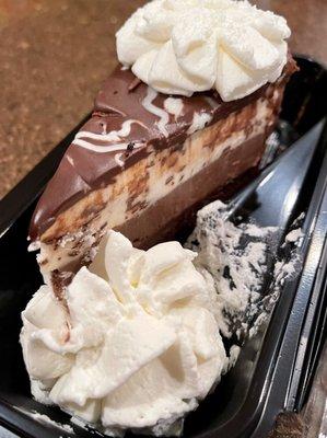 Chocolate Tuxedo Cream Cheesecake