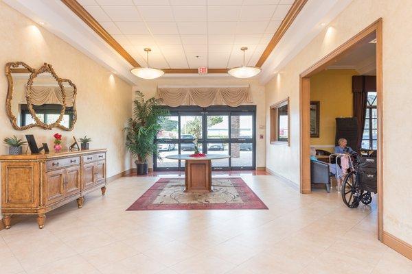 Colonial Assisted Living Foyer