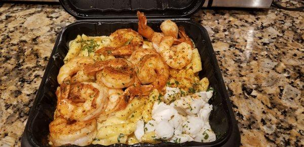 Crab & Shrimp pasta