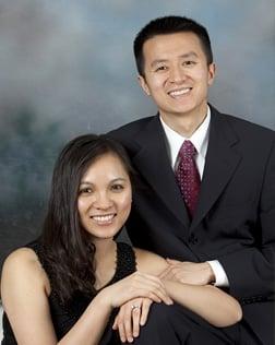 Dr. Toan Vo and his wife