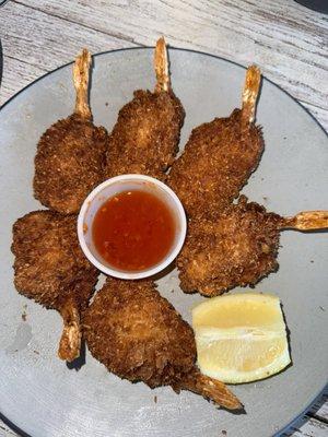 Large shrimp (coconut breaded)