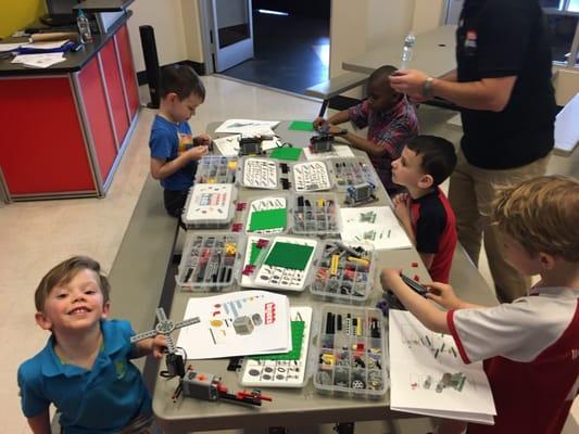 Lego class teaches the importance of following instructions (shhh, don't tell the kids they're learning a valuable life lesson).