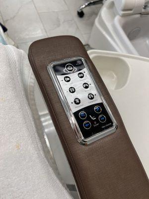 Remote for back rub