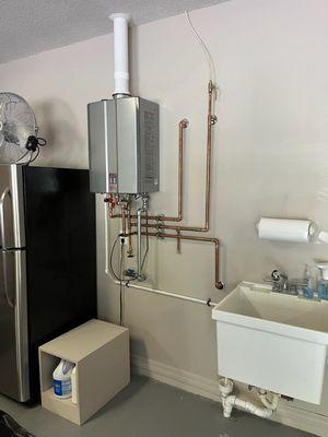 Tankless Water Heater Installation