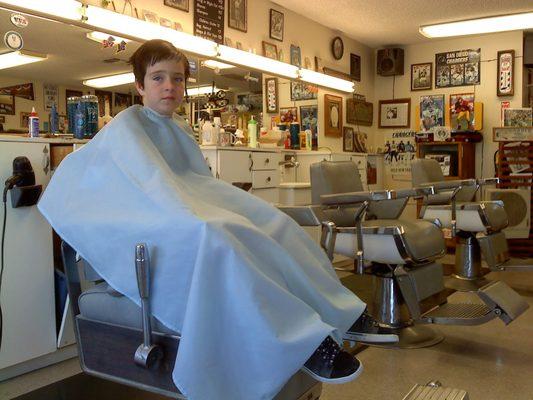 Old fashioned Barber Shop