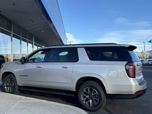 2025 Chevy Suburban...beautiful car!