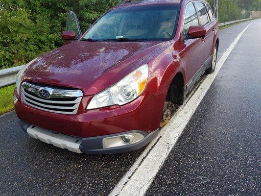 Wheel came off eight days after purchase. Jaffarian was not willing to do anything. Luckily my son was not injured in this accident.