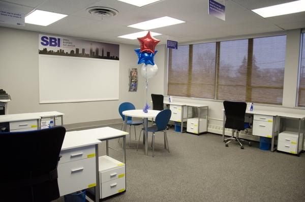 2nd floor is home to the Small Business Incubator (SBI)