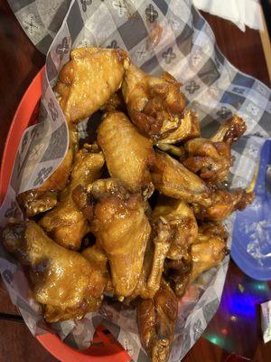 Honey BBQ wings