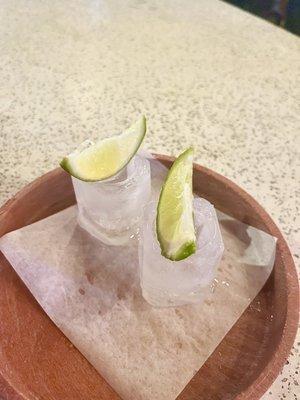 Tequila Ice shots