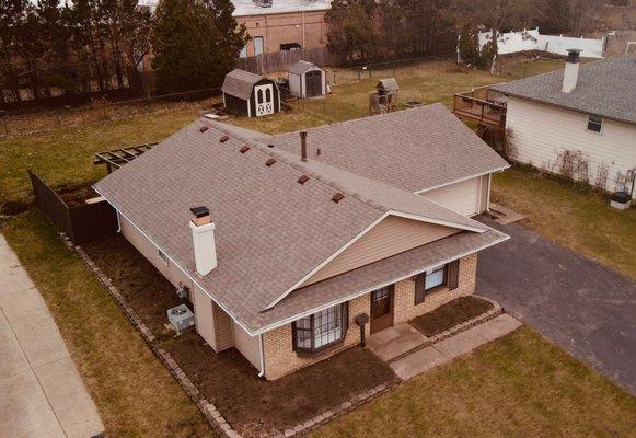 Residential full roof replacement