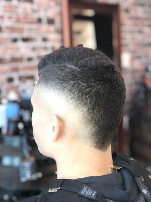 Mohawk skin fade