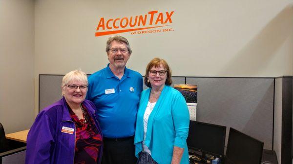 We Do Taxes! AccounTax of Oregon, Inc. 8050 SW Pfaffle St. #110 Tigard, OR 97223  www.accountaxoforegon.com 503-619-1040