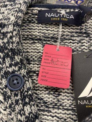 Nautical sweater $40!!!