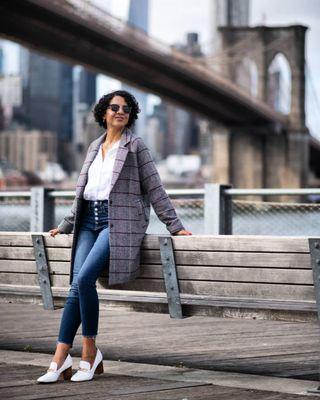 Brooklyn Bridge with Kim Krueger