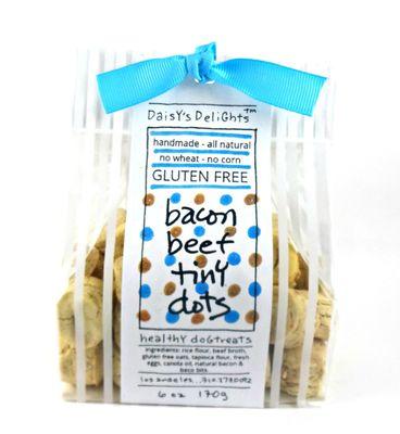 Bacon Beef Tiny Dots - gluten free - 6 oz bag $7