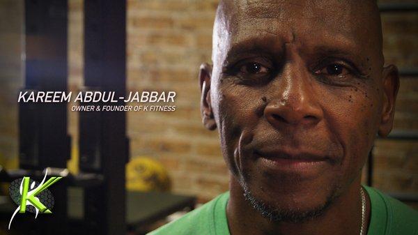 Kareem Abdul-Jabbar is the owner and founder of K Fitness.