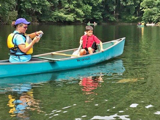 Paddle the Lake Programs at Oregon Ridge Nature Center...