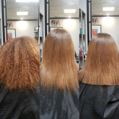 Hair color,  Treatment , and hair cut