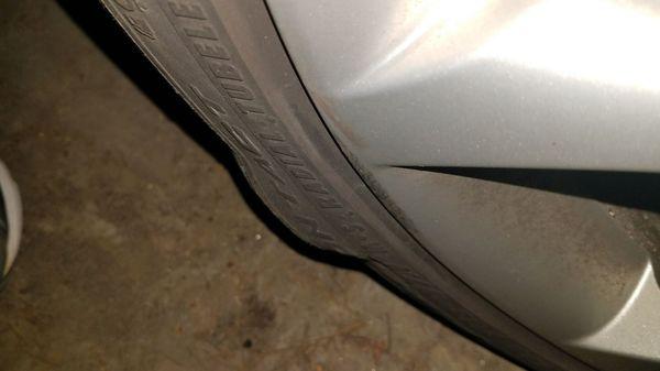 Sidewall bubble... grrr