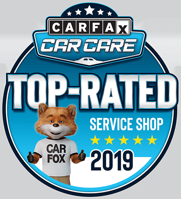 Thank you to our customers for making us a CARFAX Top-Rated Service Shop.