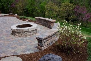 Fire Pits, Patios and Wing Walls are great additions to you landscape.