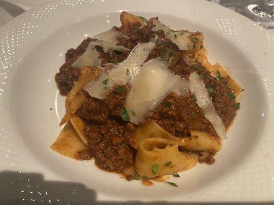 Pappardelle Bolognese