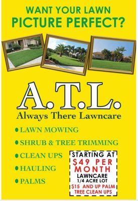 Always There Lawn Care