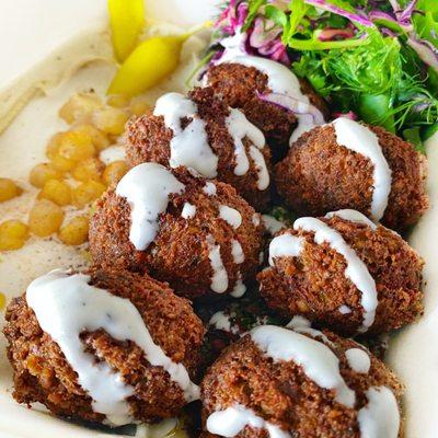 Falafel Plate - Vegan