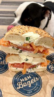 Belly Lox Sandwich ($19)