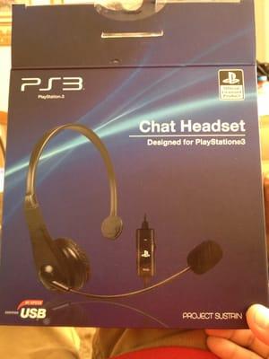 Ps3 headset