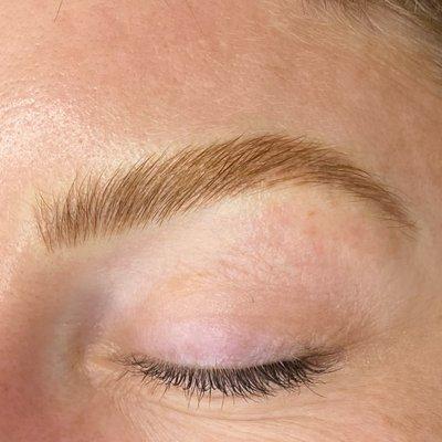 Annual Touchup after 1.5 years of microblading by Katelyn