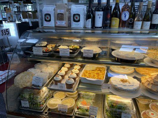 Cupcakes, Pot Pies, and Salads at Fat Apple's in El Cerrito.