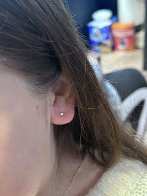 Ear piercings