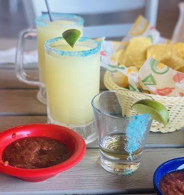 2 for 1 Frozen Margaritas & Shot of Don Julio.