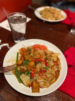 Drunken Noodles w/Tofu