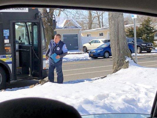 3/5/19 Excelled in safety inspection before departure