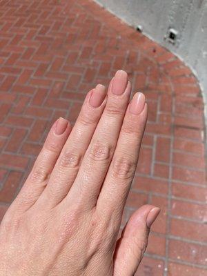 Gel manicure