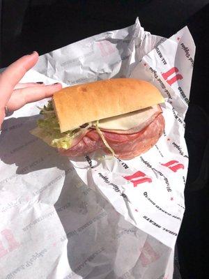 Amazing Italian sandwich