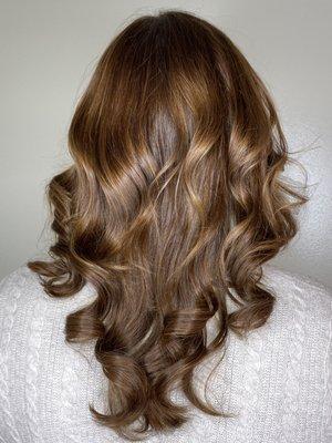 Hair color and Hairdreams extensions