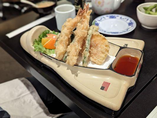 Kid's portion - shrimp tempura