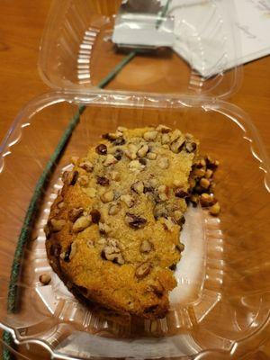 Chocolate Chip Pecan Cookie, loaded with nuts!