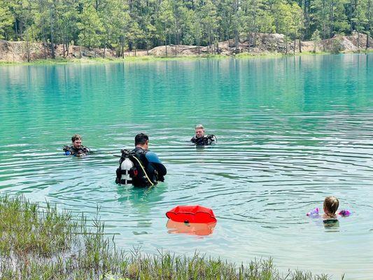 Learning to be a Rescue Diver w/ Brady and Texas Scuba Academy!