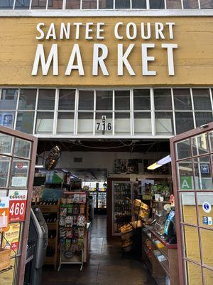 Santes Court Market front door